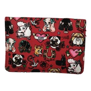 NWOT Fluff Dog Lover Passport Wallet